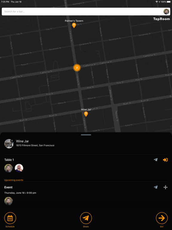 TapRoom - Social Video Chat iPad screenshot 3 - Social Networking app