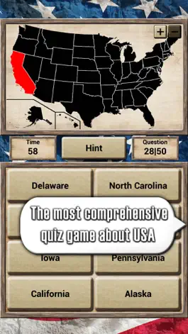 Game screenshot USA Geography - Quiz Game mod apk