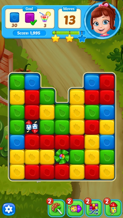 Fruit Cube Blast: Match 3 Game screenshot-4