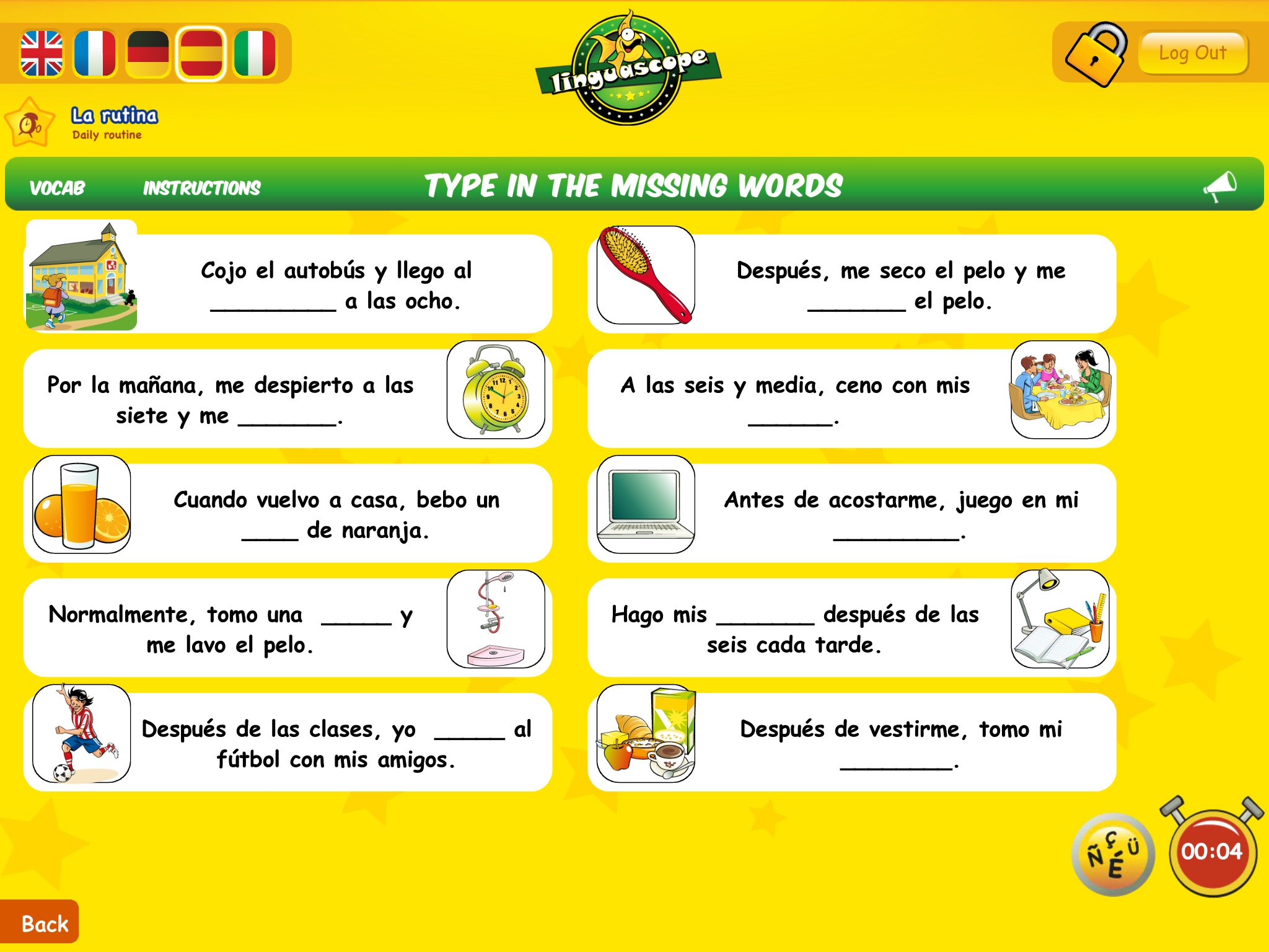 Linguascope Intermediate screenshot 4