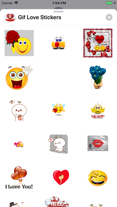 Love Gifs - Love Stickers Pack screenshot 3