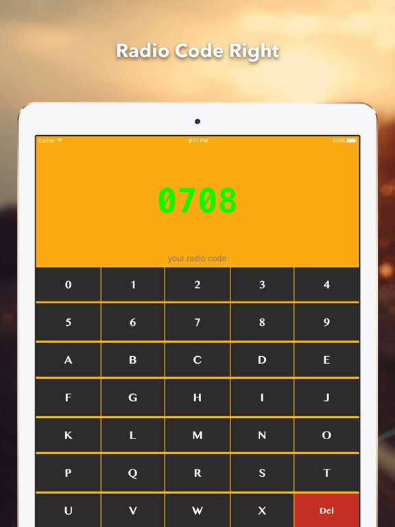 Screenshot #5 pour Radio Code for Renault