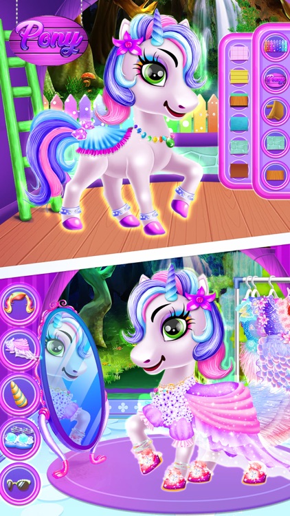 Pony Dress up - Pony Games screenshot-5