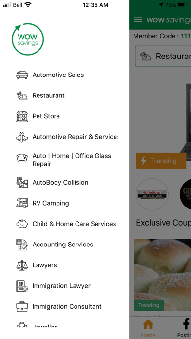 App screenshot