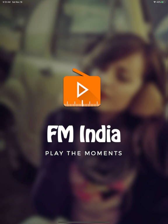 FMIndia iPad screenshot 1 - Music app