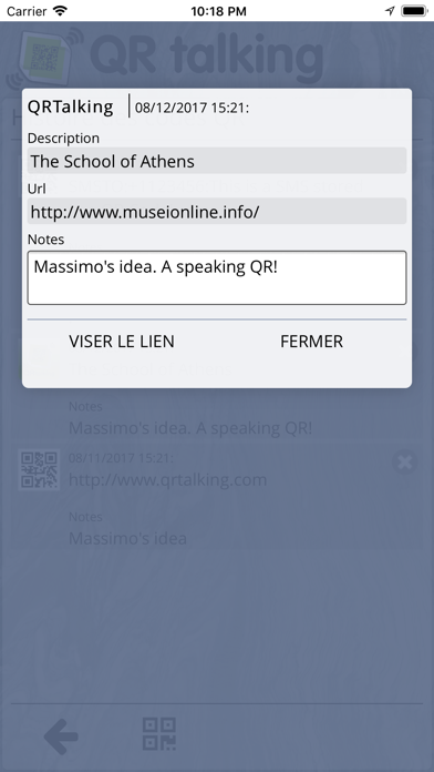 Screenshot #3 pour QrTalking