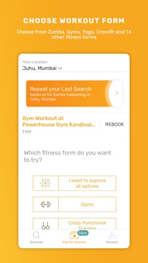 fitternity fitness app on the app store workout forms