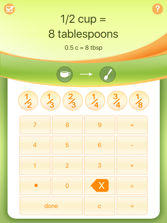 Screenshot #5 pour Kitchen Calculator