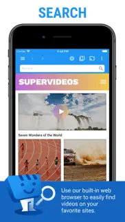 web video cast | browser to tv iphone screenshot 2