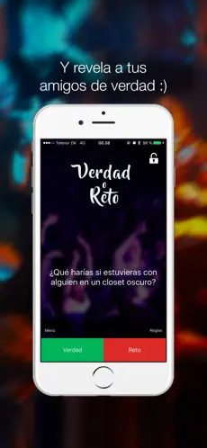 Captura de Pantalla 5 Verdad o Reto: Fiesta iphone