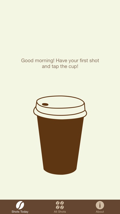 Endless Coffee Shots: Tracker