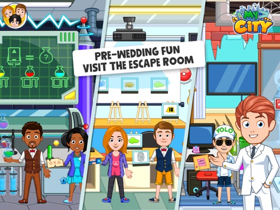 My City: Dream Wedding Party iPad screenshot 5 - Education app