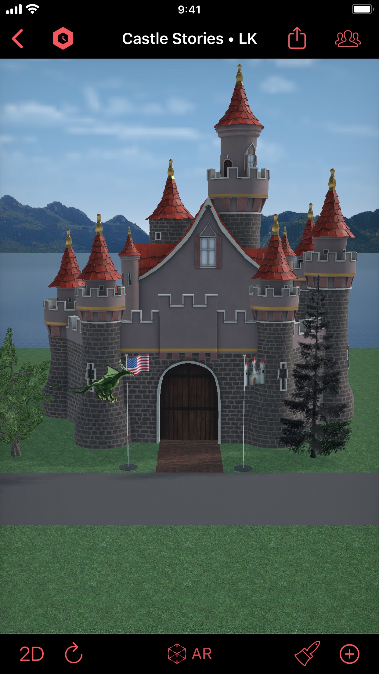 Screenshot do app Timebox Story Studio 3D
