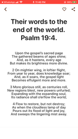 The Christian Hymn Book screenshot