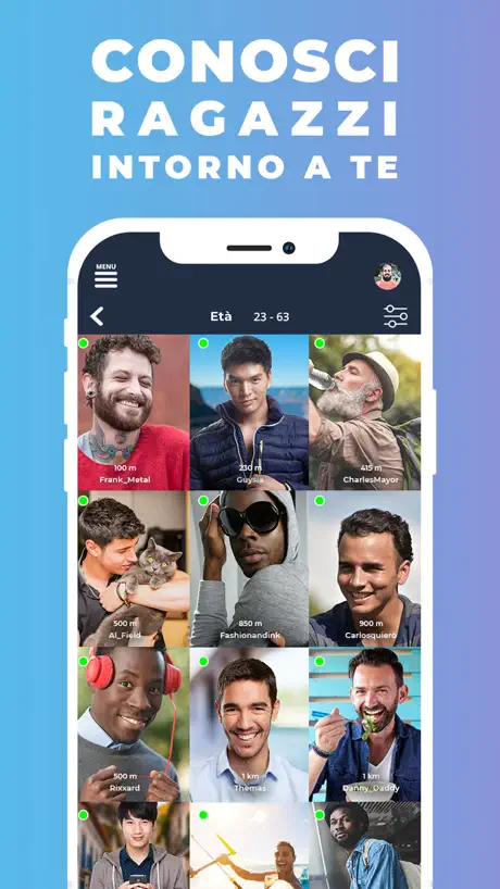 Gaydar - Incontri Gay e Chat