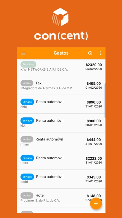 Concent Viáticos screenshot-3