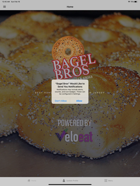 Bagel Bros iPad screenshot