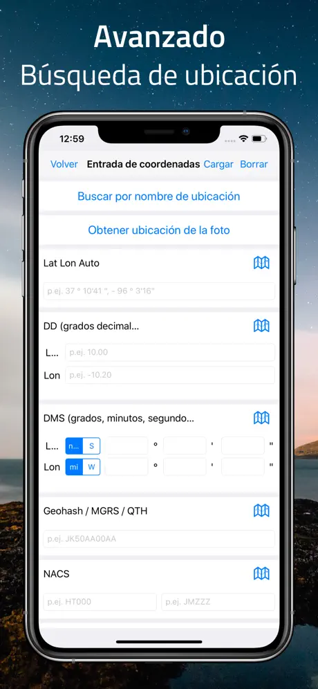 Luminos Mapa: Ayuda celestial