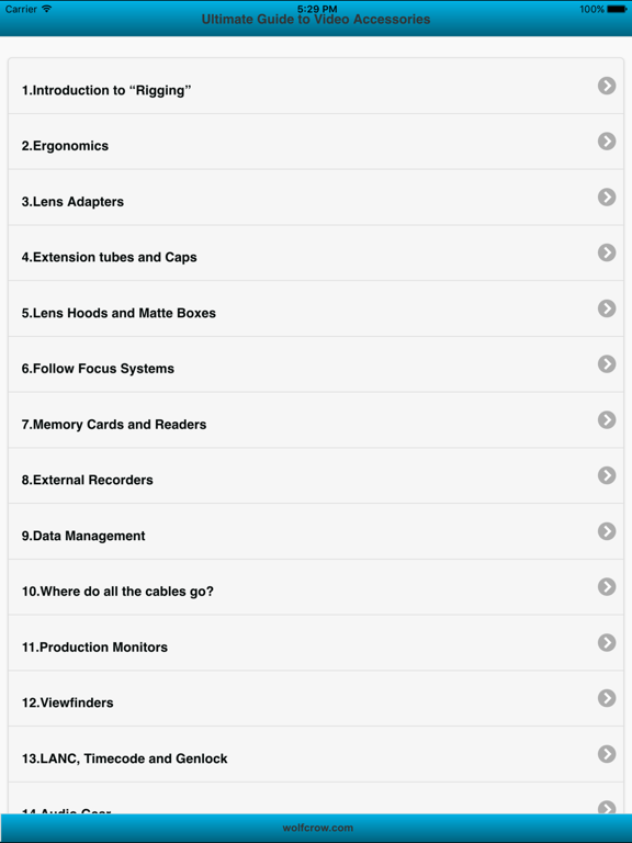 Screenshot #5 pour Guide to Video Accessories