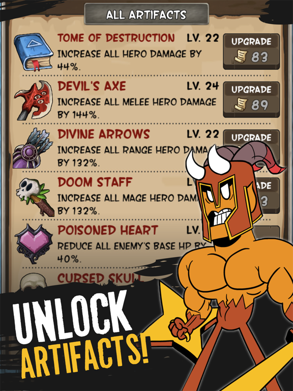 Idle Hero TD iPad screenshot 4 - Games app