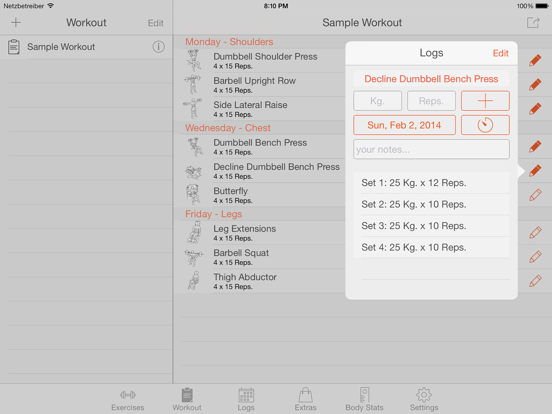 Fitness Point Pro: Home & Gym iPad app afbeelding 4