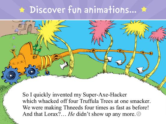 Screenshot #2 for The Lorax by Dr. Seuss