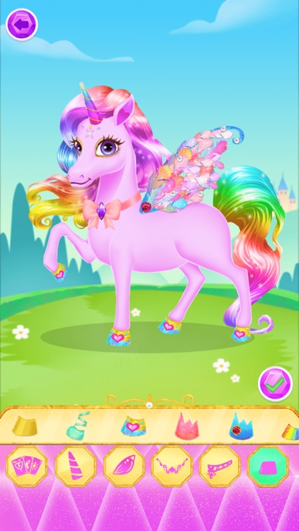 Princess Unicorn Makeup Salon screenshot-7