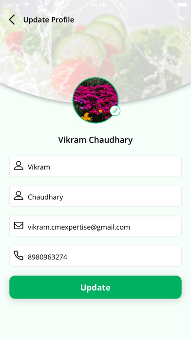 Shreeji Food iPhone screenshot 4 - Food & Drink app