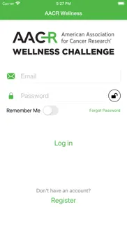 aacr wellness challenge iphone screenshot 1