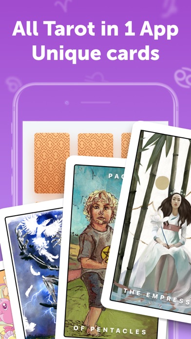 Tarot card reading & meanings Screenshot