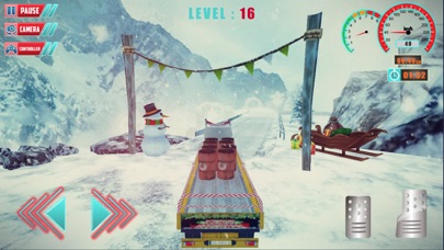 Chrismas HillClimb Truck Drive Screenshot