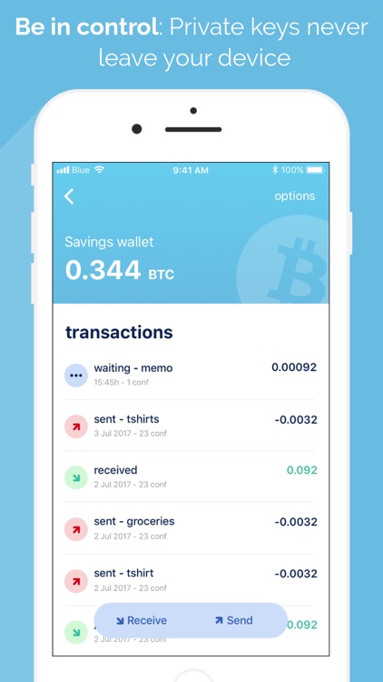 BlueWallet - Bitcoin wallet