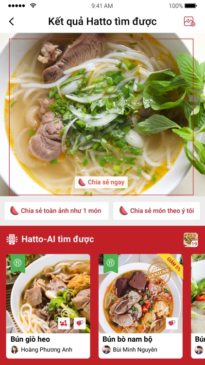 Hatto - Mạng xã hội ẩm thực