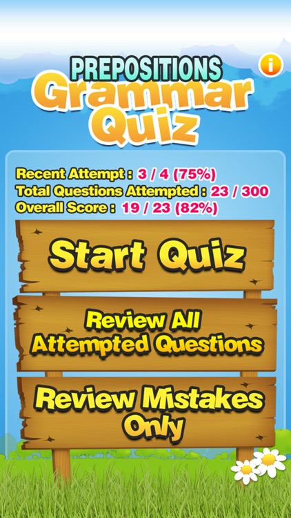 Prepositions Grammar Quiz K-5