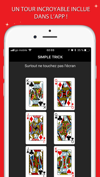 Screenshot #2 pour Magie facile tour carte pièce
