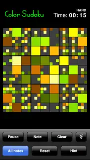 color sudoku iphone screenshot 2