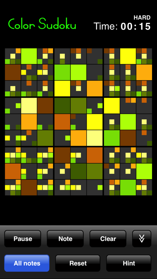 #2. Color Sudoku (iOS) Podle: Mighty Mighty Good Games