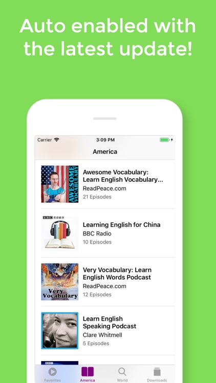 English Cast - Special America