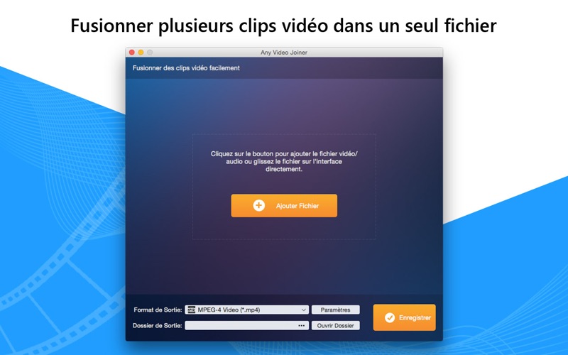 Screenshot #1 pour Any Video Joiner / Merger