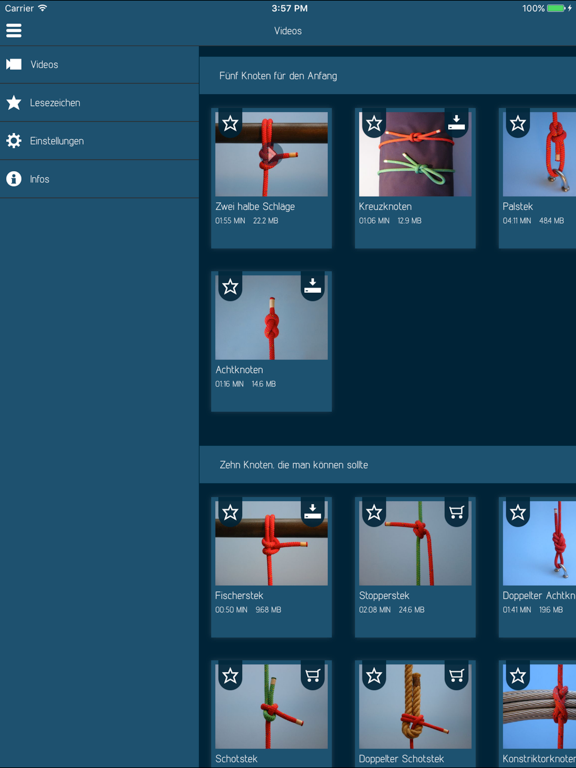 Screenshot #6 pour Knoten&Spleißen / E. M. Friedl