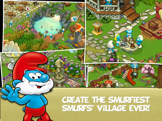 Smurfs and the Magical Meadow iPad app afbeelding 1