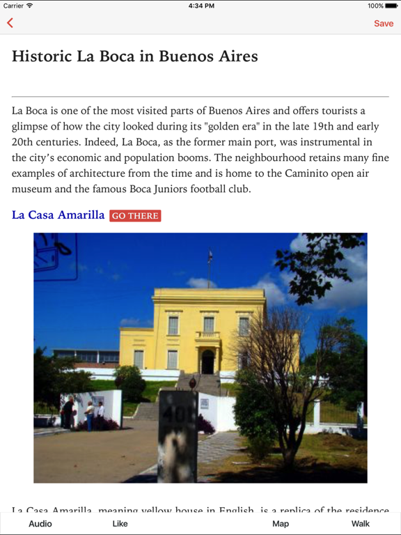 Screenshot #4 pour La Boca in Buenos Aires