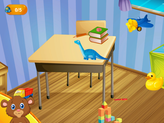 Bear goes to school iPad screenshot