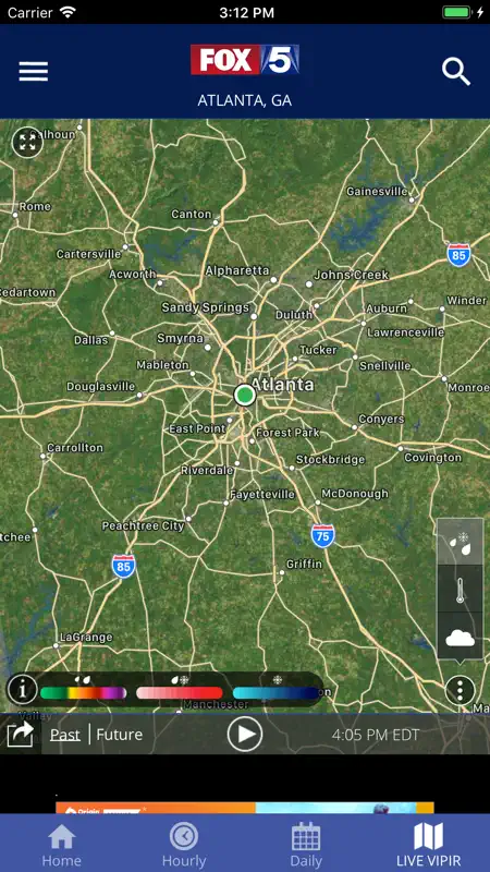 FOX 5 Storm Team Weather Radar screenshot 5 of 5