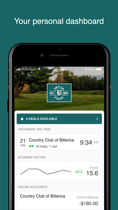 Screenshot #1 pour Country Club of Billerica