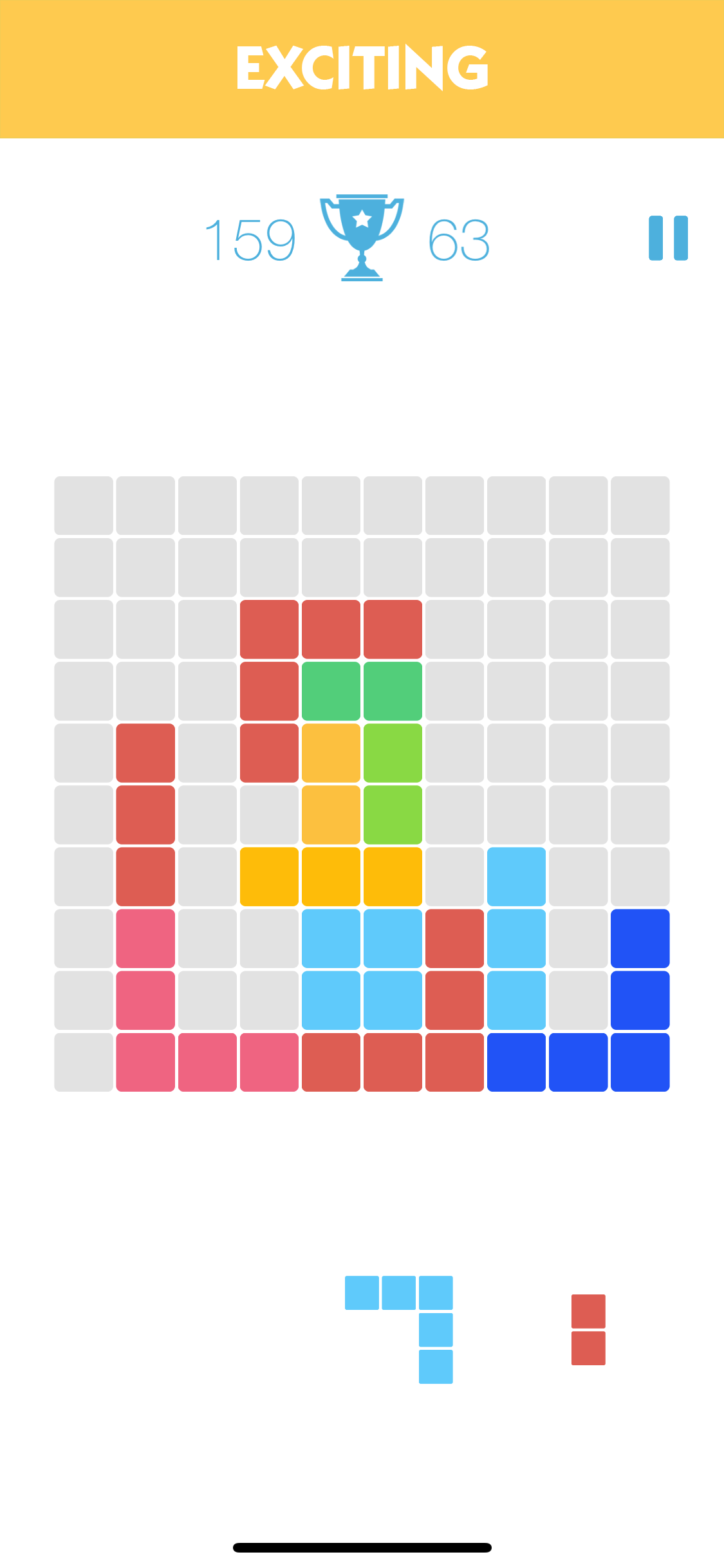 1010 - block-type puzzle game!