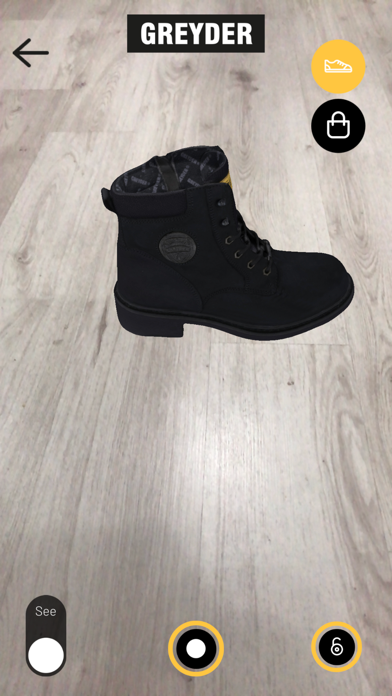 AR Shoe screenshot