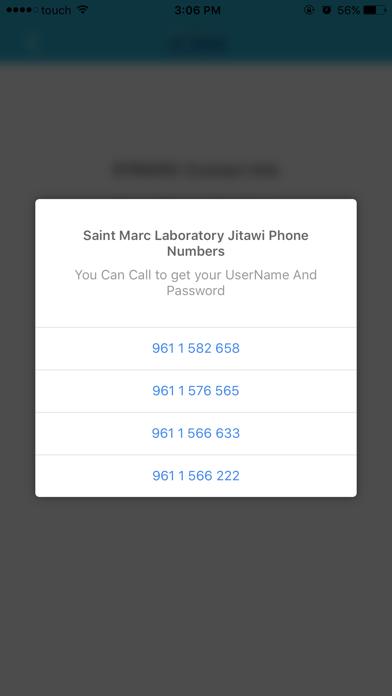 StMarcLaboratory iPhone screenshot 4 - Medical app