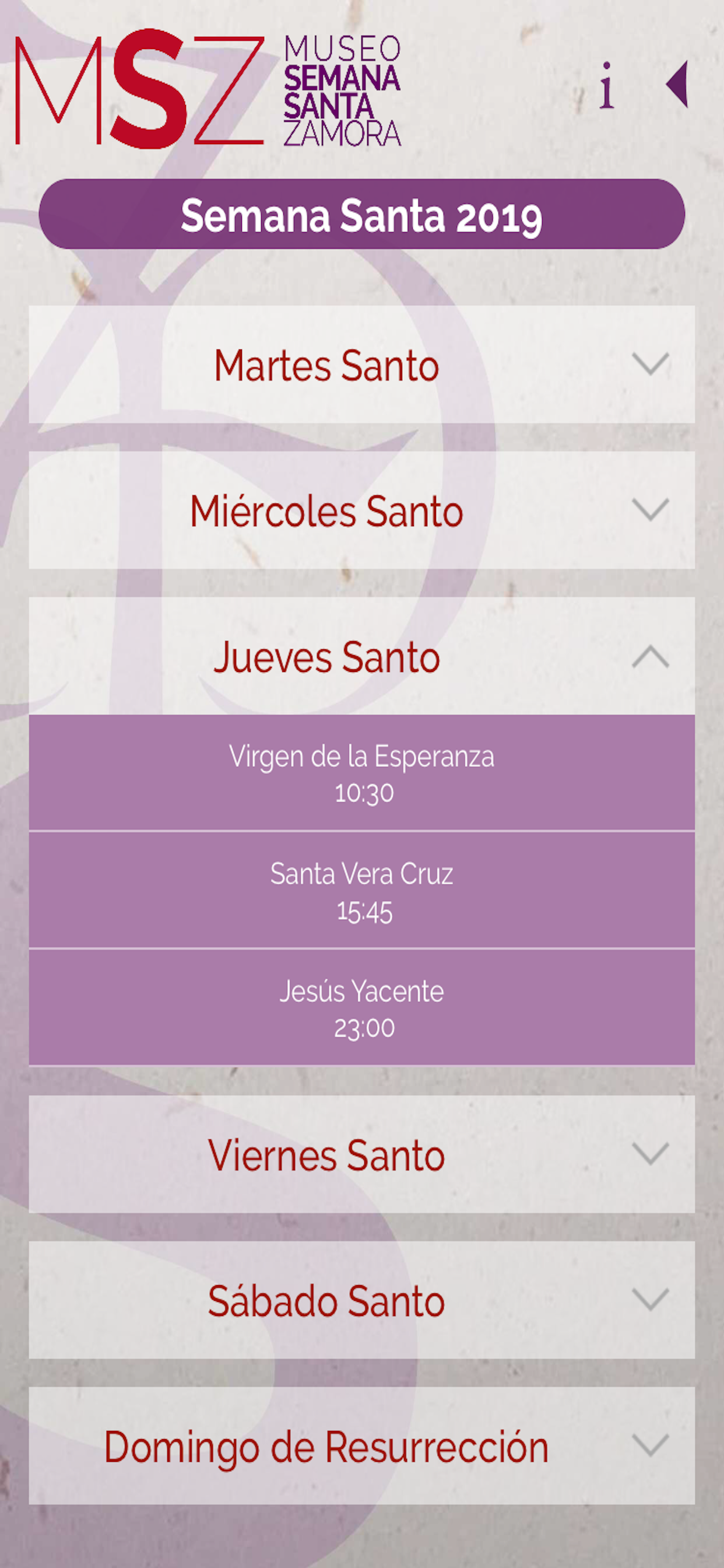 Semana Santa Zamora Actual MSZ