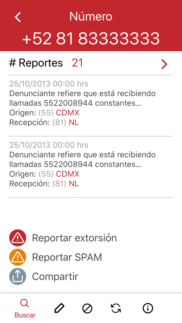 Libres de Extorsión